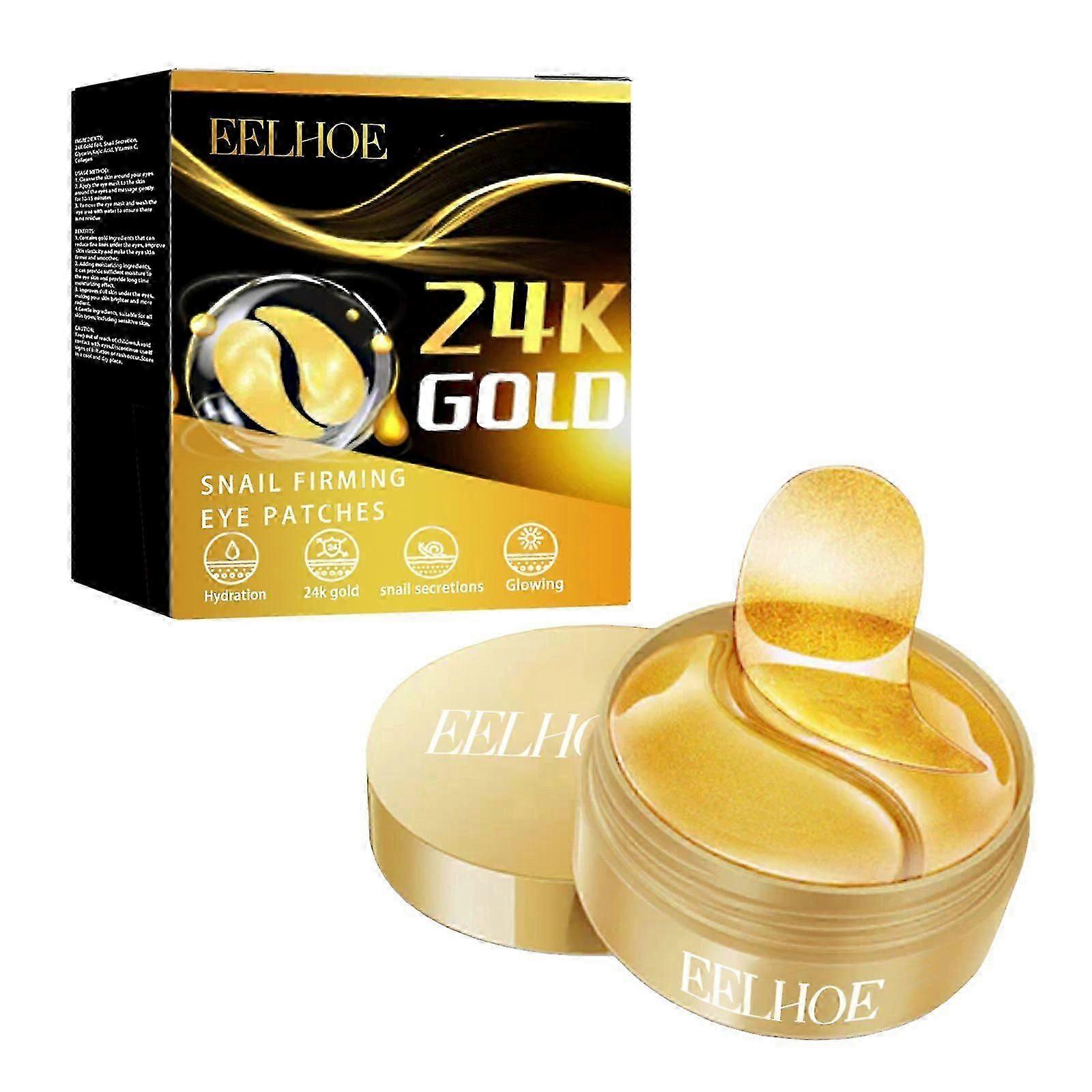 24k gold firming eye mask