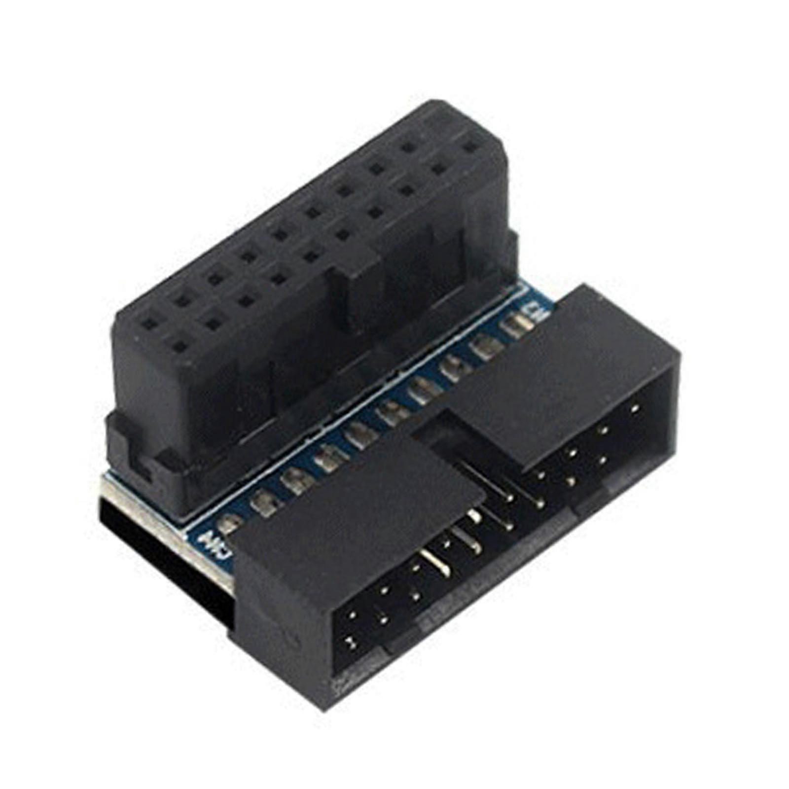 Right Angle USB3.0 Computer Motherboards Header Adapters For Not Driver Required A/B Version Selection Multicolor
