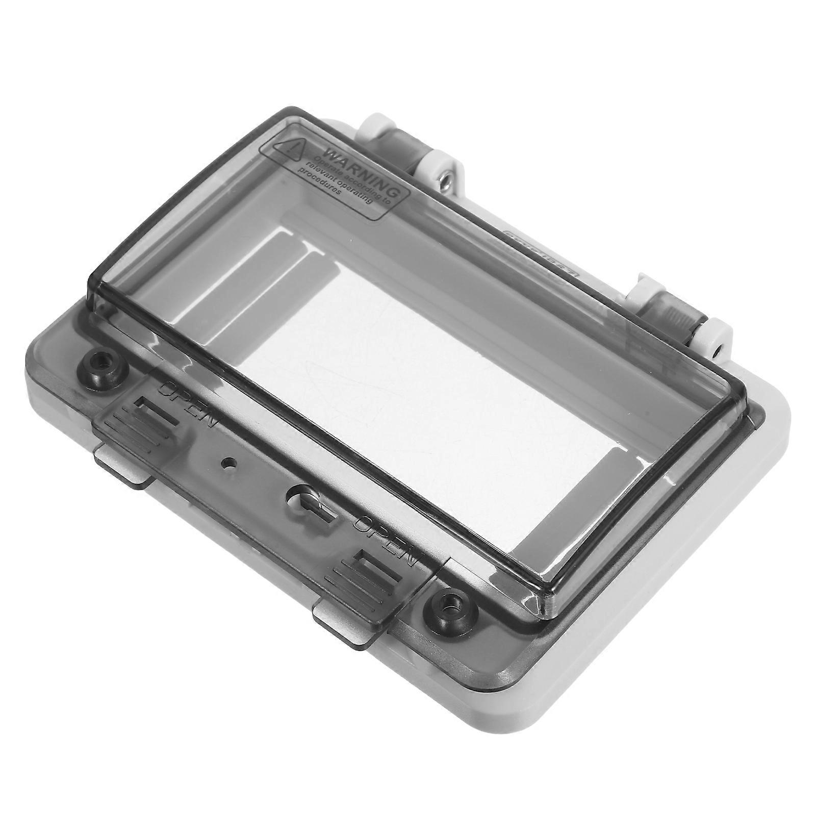 Durable Waterproof Electrical Box Cover for Circuit Breakers WeatherResistant Easy Installation Multi 6 Way