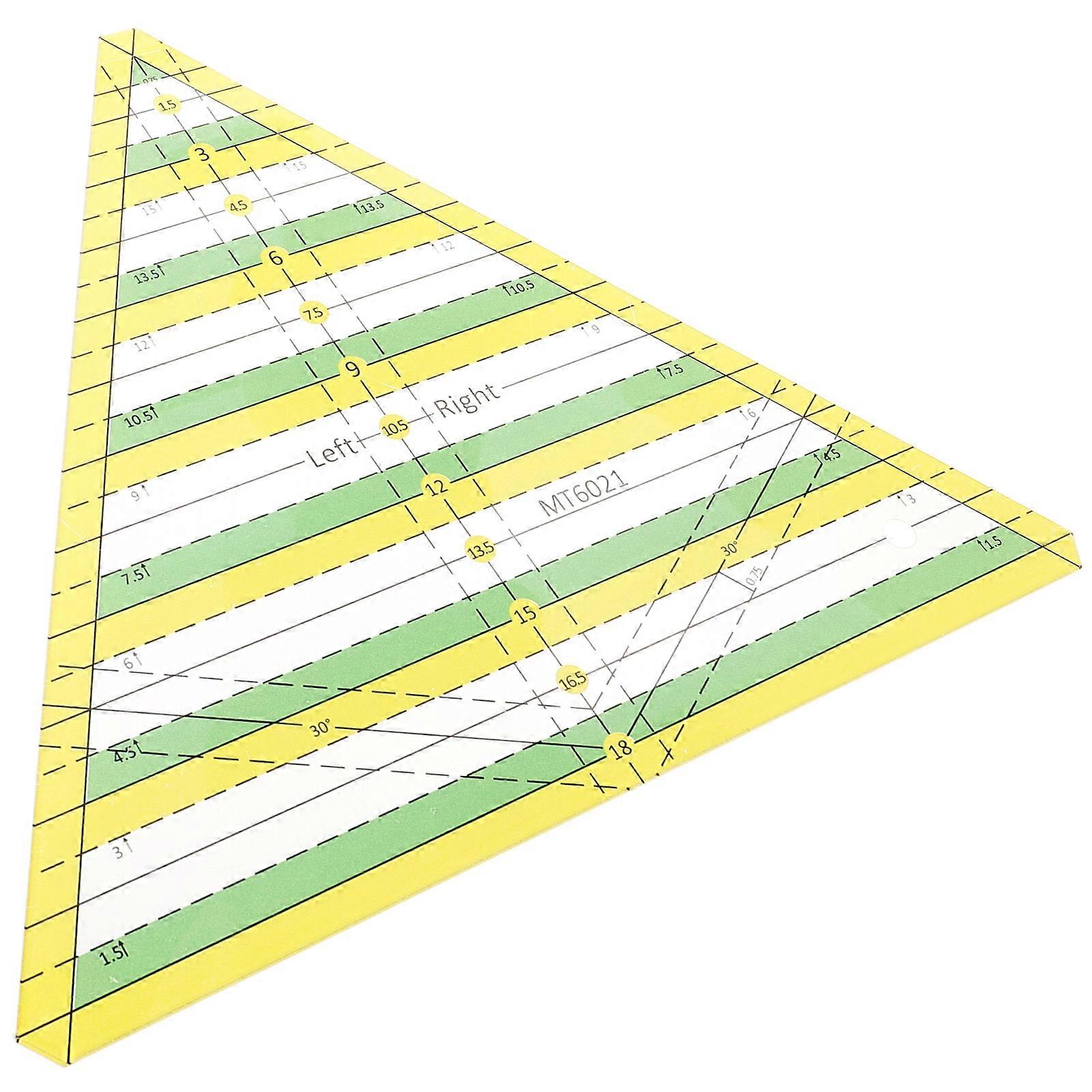 Acrylic Quilting Ruler Sewing Patchwork Ruler for Sewing 1 Piece Marking Tool