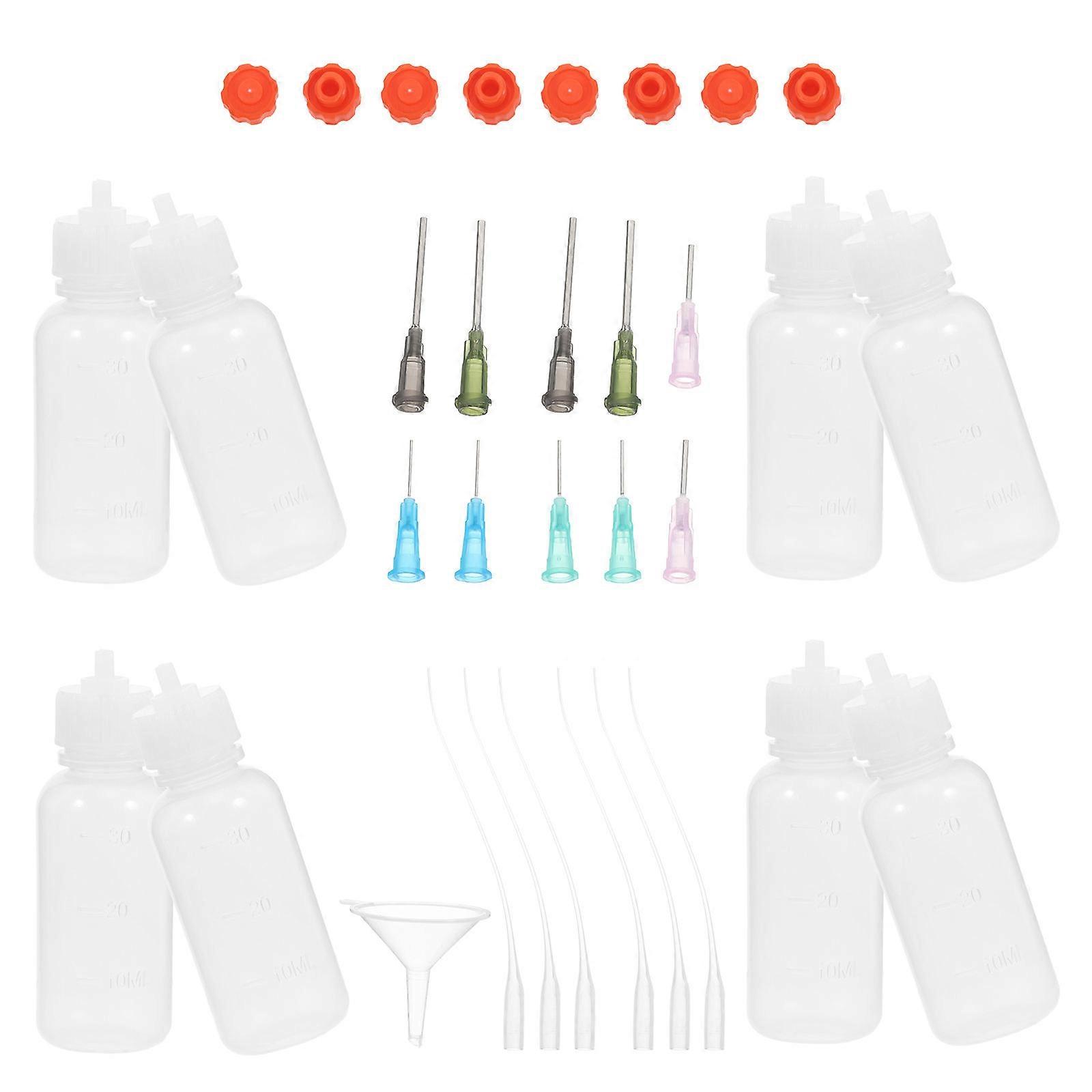 Household Needle Bottle for Precise Glue Application 1Set Mini Funnel
