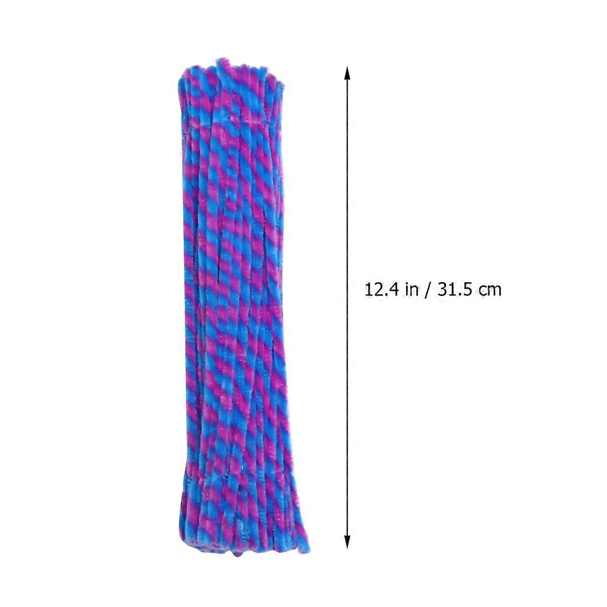 Twisted Chenille Stems Assorted Cleaner for Making 500Pcs