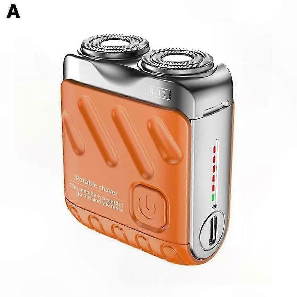 Mini Double Head Portable Rechargeable Shaver
