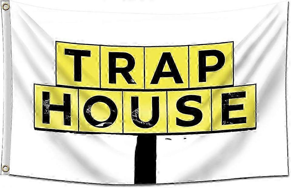 Trap House Funny Flag Uu 0818