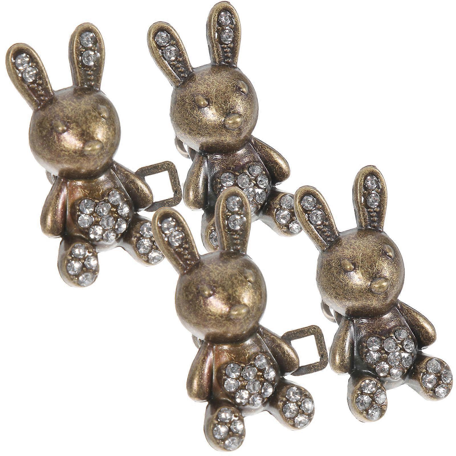 Adjustable Pants Button Tightener Jean Buttons for 2Pairs