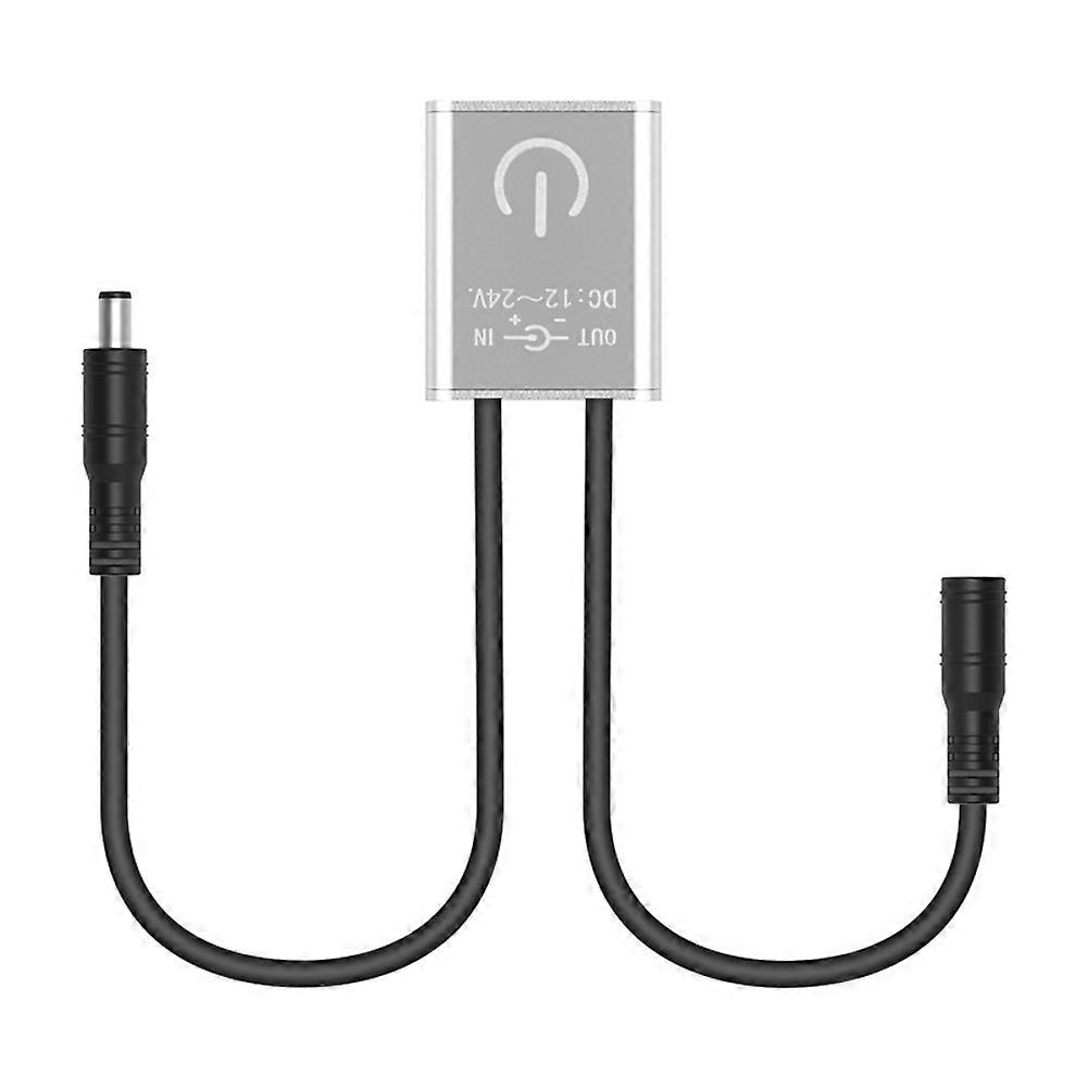 DC 12V 24V Touch Dimmer Switch Brightness Adjustment Monochrome on/Off Touch Dimming Switch Controller for Cabinet Light