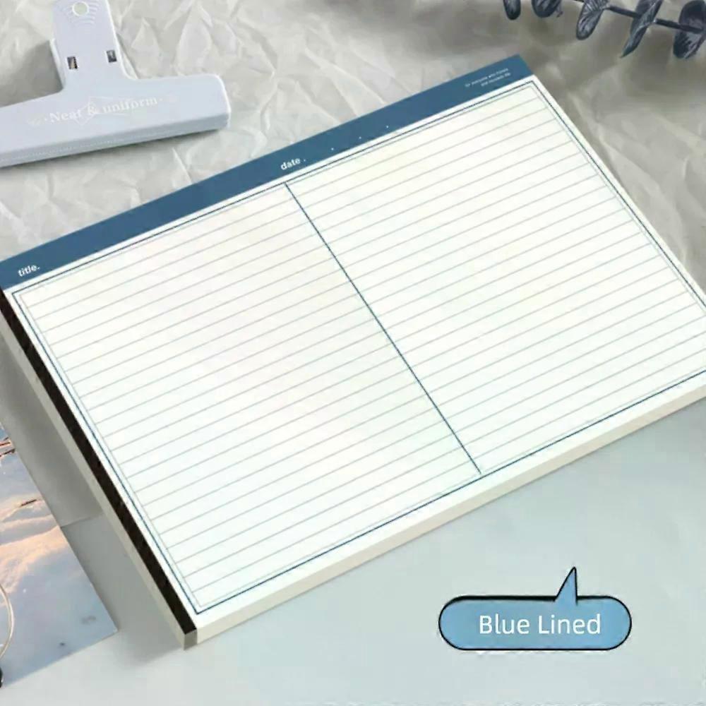 20Sheets/Book Eco-Friendly B5 B5 Notebook Horizontal Tearable Notepad Writing Memo Pads School Office