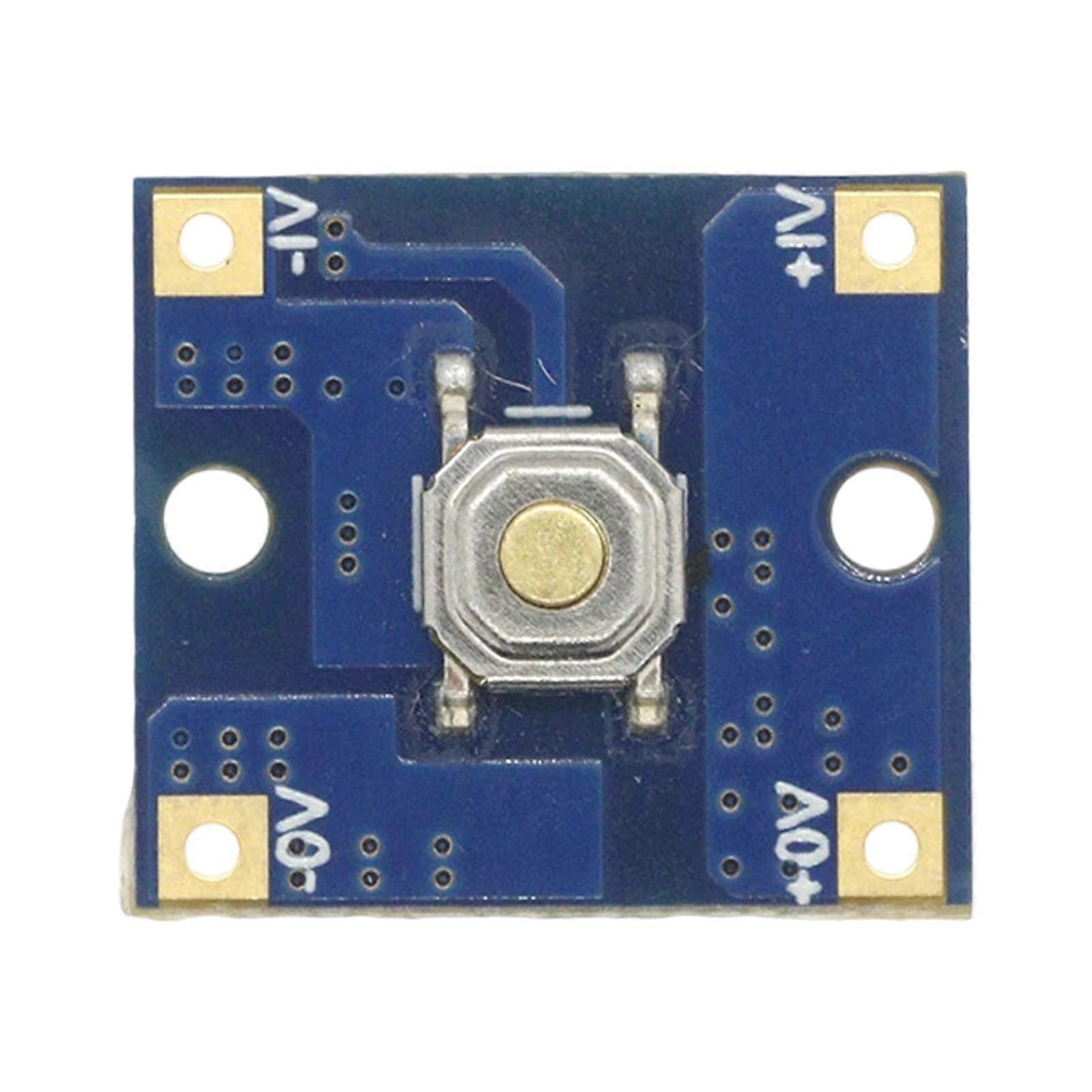 10A Push Button Switch Module for Robotics,  Current Tactile, Wide Voltage, LED Indicator
