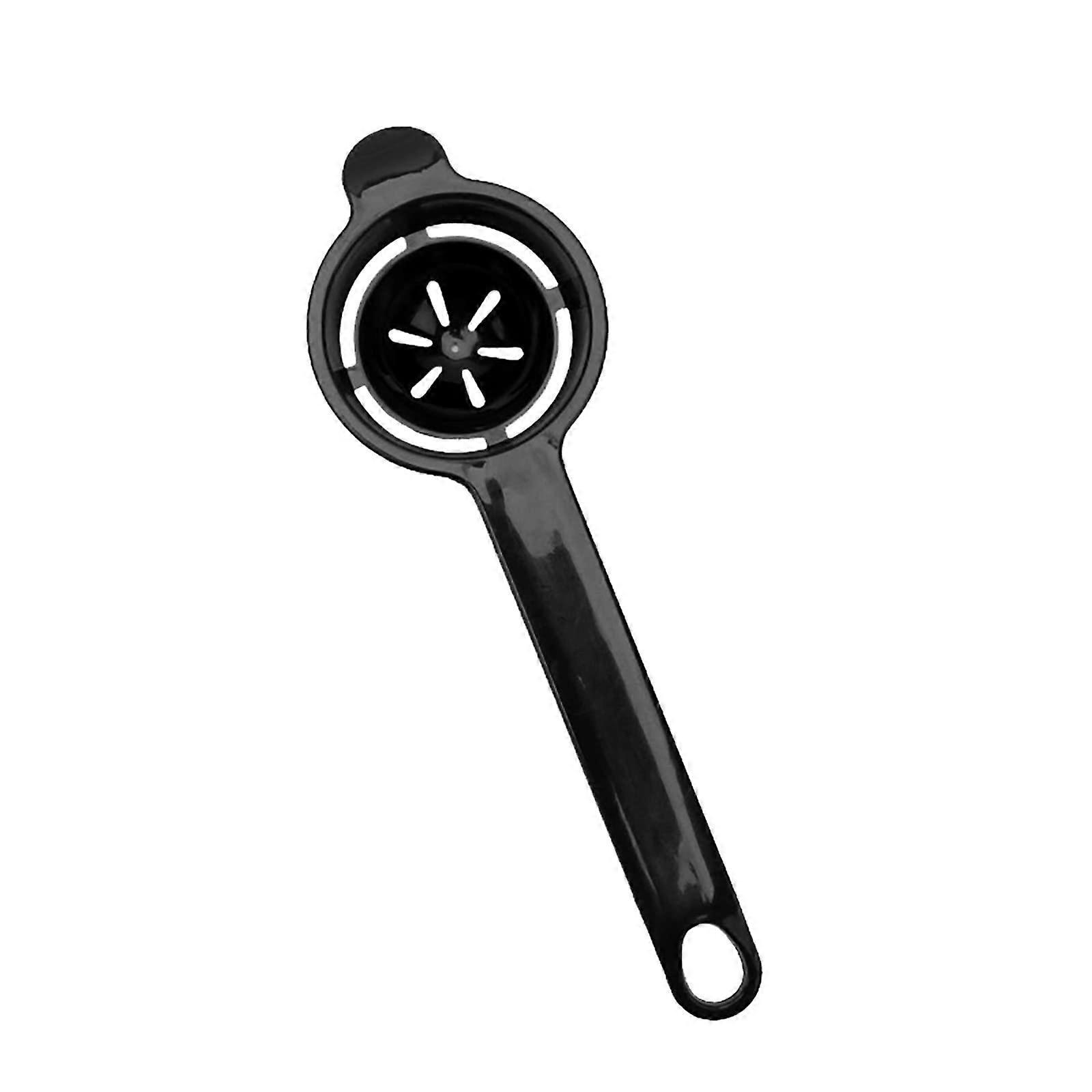 Egg Separator with Long Handle for Fast Egg Separation, Plastic Easy Clean Kitchen Cooking Tool