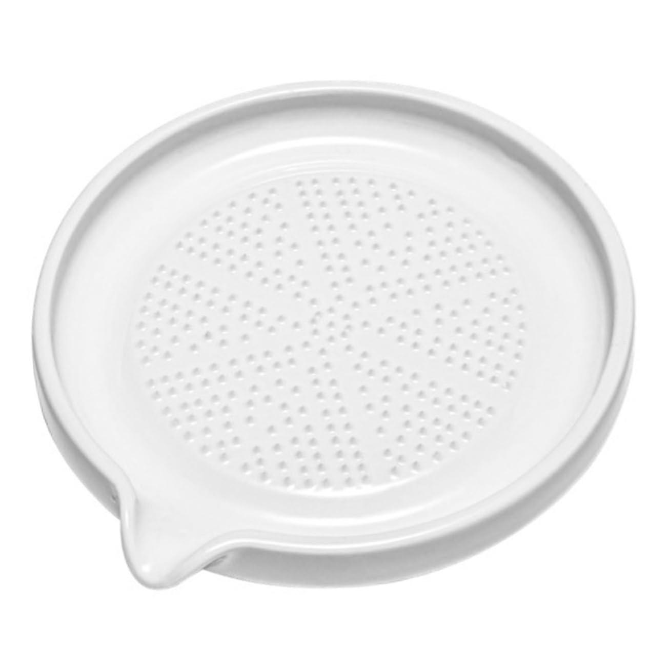 Garlic Press and Ginger Grinder Ceramic Plate Easy Clean Odor Manual Kitchen Tool