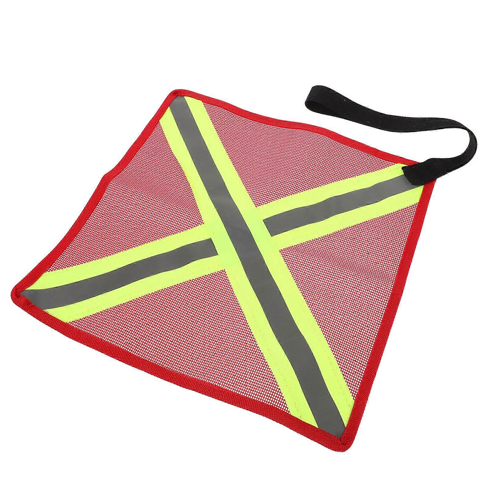 Kayak Reflective Flag for Safety Use 4Pcs Easy Installation with Reflective Strips