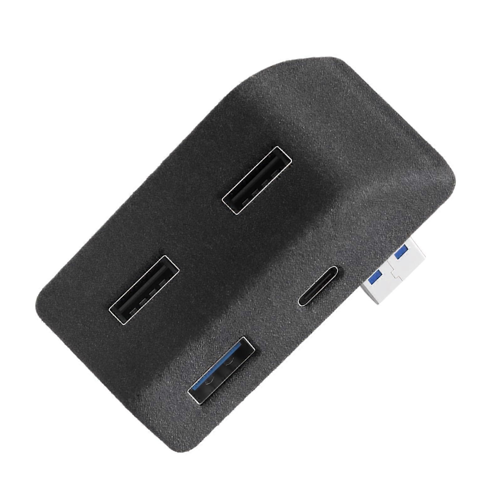 USB Hub Fast Charging MultiDevice Splitter Adapter Seamless Fit Expansion for Tesla Model Y