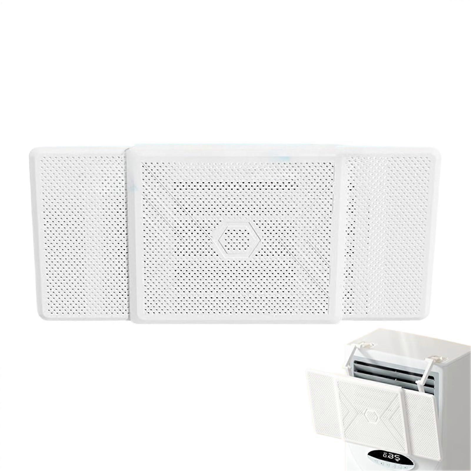 Adjustable Air Conditioner Deflector, Wall Mounted Retractable AC Vent Deflector for Home and Office