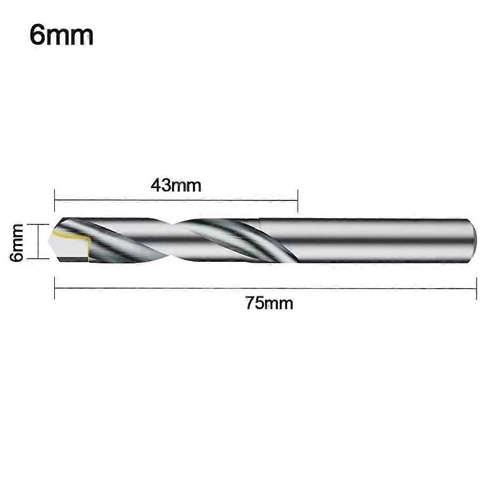 Multifunctional Carbide Drill Bits Cemented Carbide Silver Metalworking Bit Hand Tools Metal