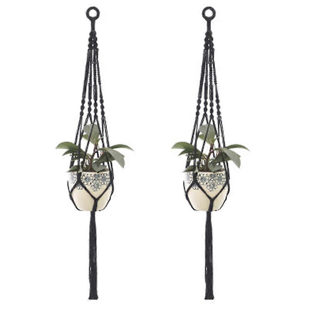 2pcs Macrame Plant Hangers