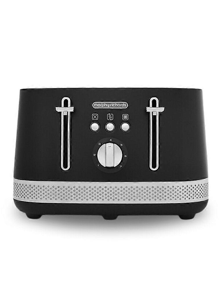 Belysning 4-skive brødrister sort