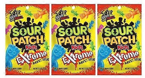 Sour Patch Kids Extreme Soft & Chewy Candy 3 Pack