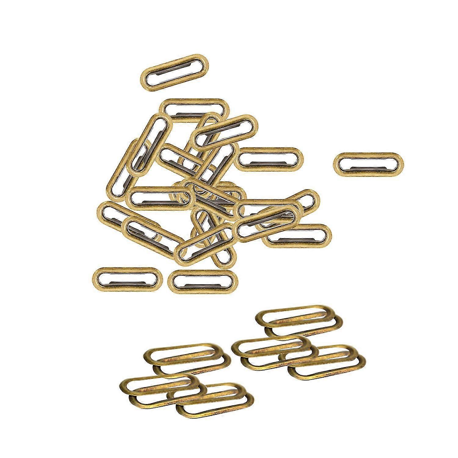 Oval Shaped Eyelets With Washer Grommet