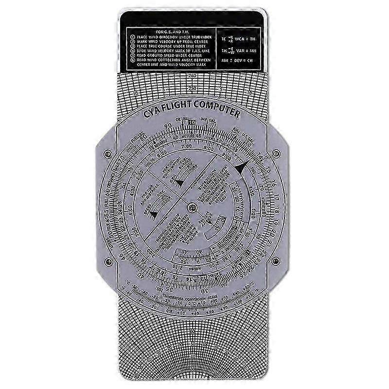 E6B Flight Computer Aviation Plotter Circular Slide Rule