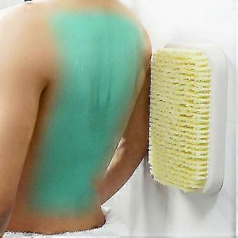 Deep Clean Back Scrubber for Shower Wall - Exfoliating Shower Brush