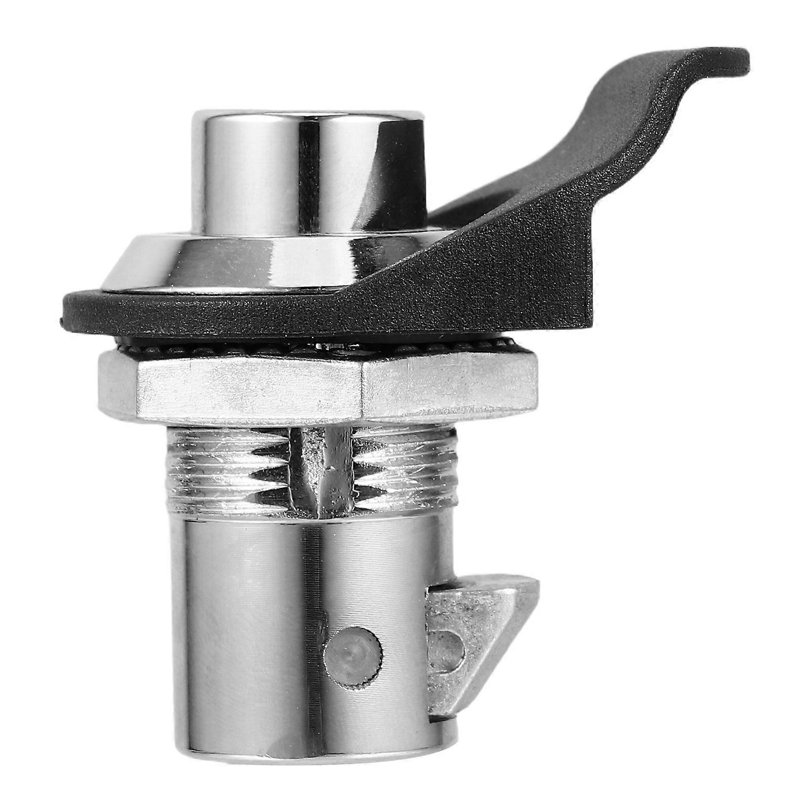 Zinc Alloy Push Cabinet Button Lock for Electrical Cabinets