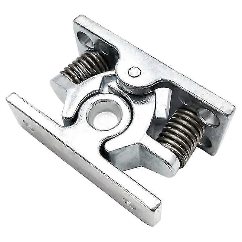 1Pcs Spring Loaded Door Easy Lock Stop Catch Release Clamp Double Roller Catch