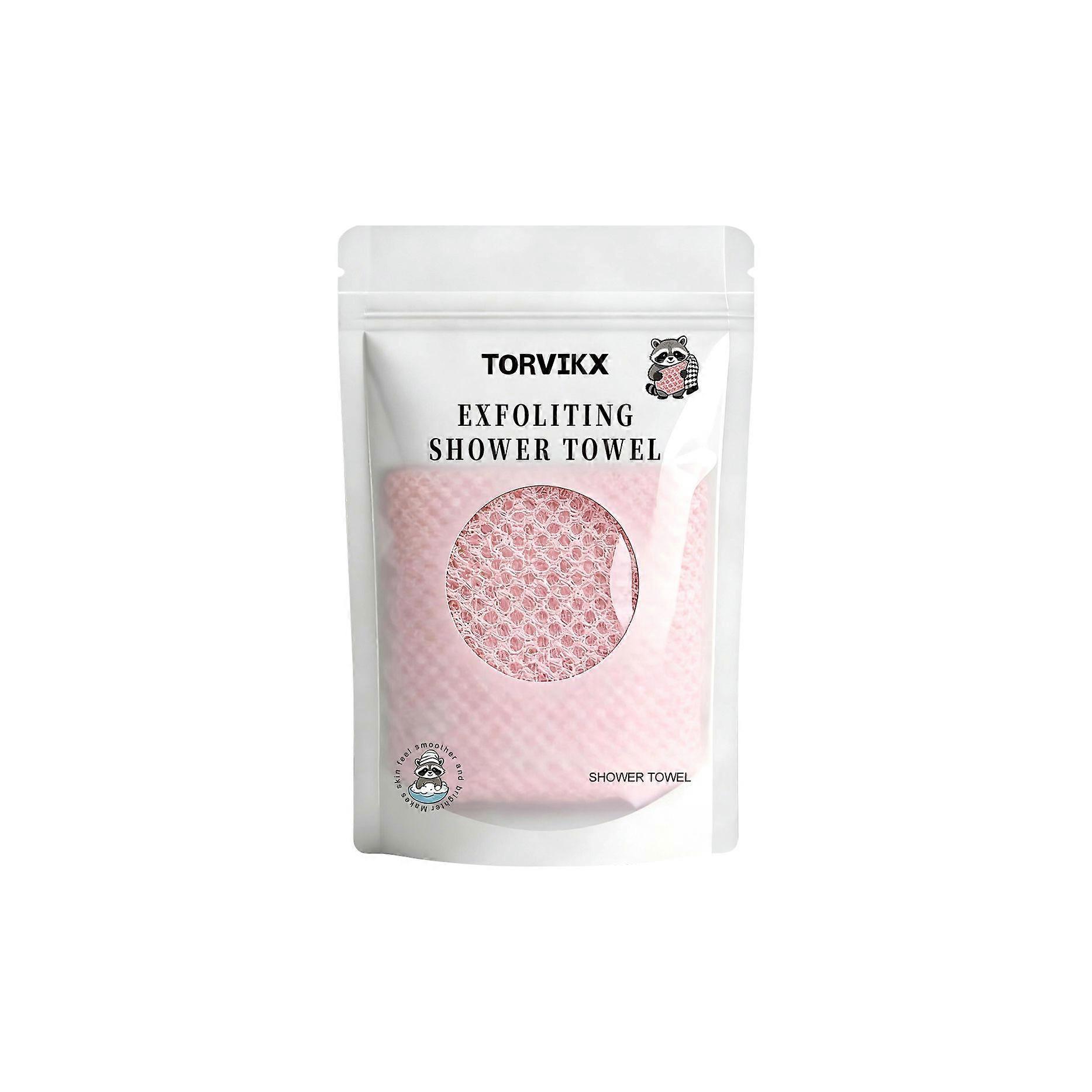 TORVIKX Exfoliating Shower Towel
