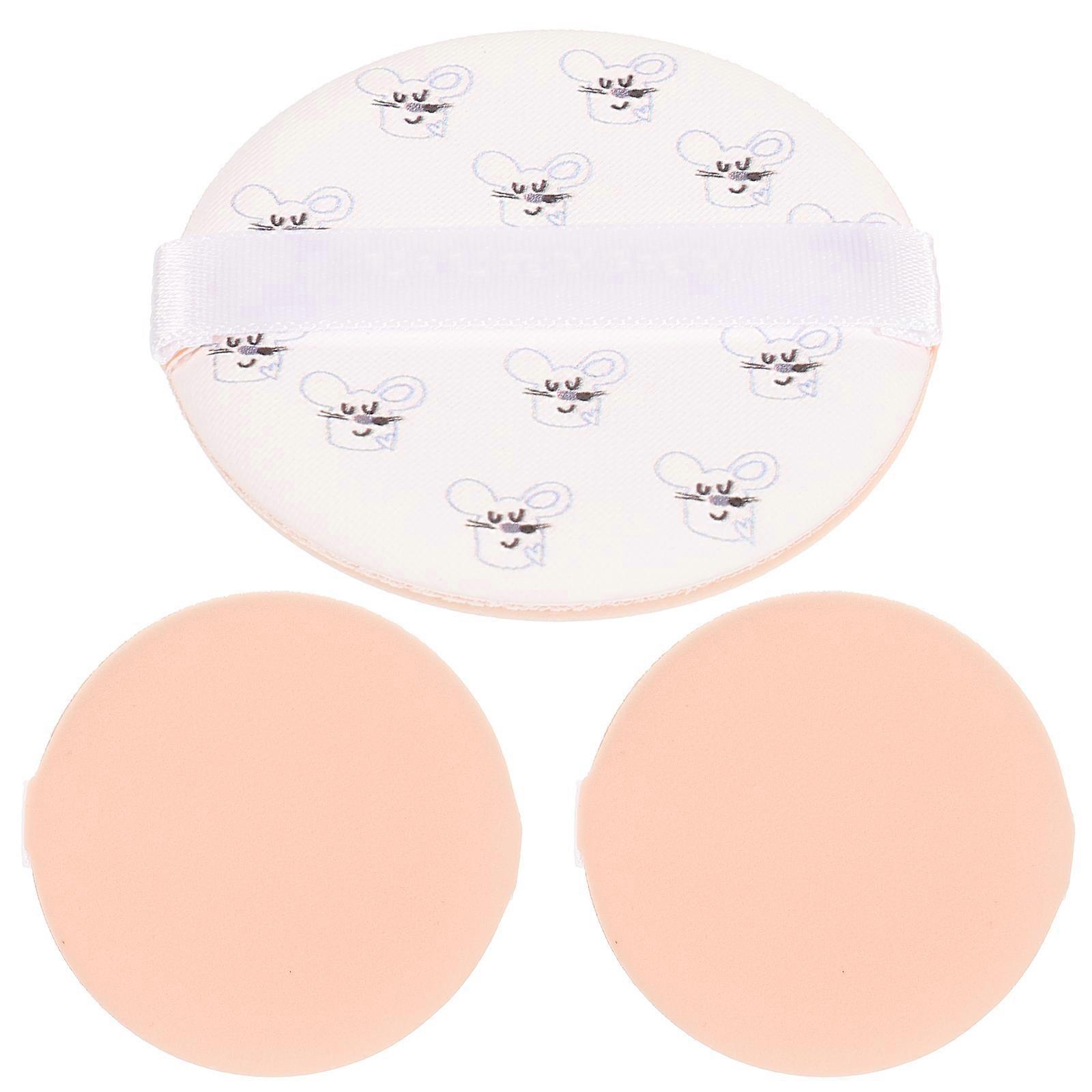Make-up poederdonsjes (3 stuks)