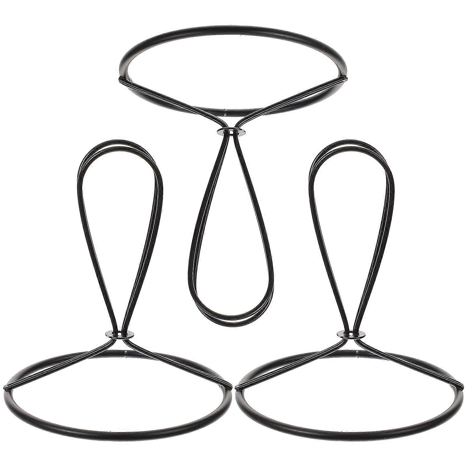3pcs Table Lamp Shade Clips Frame Replacement Lamp Shade Light Bulb Clips