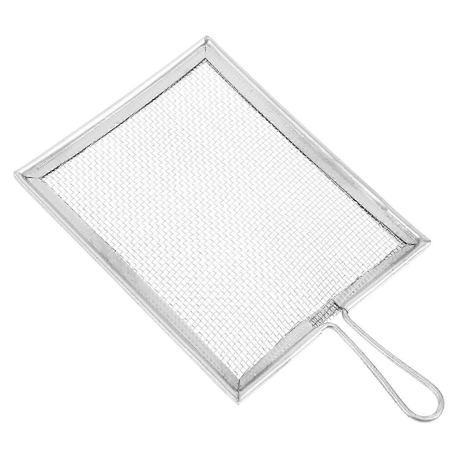 Mud Filter Mesh Pottery Tool for Filtering 2Pcs Soil Strainer with Handle