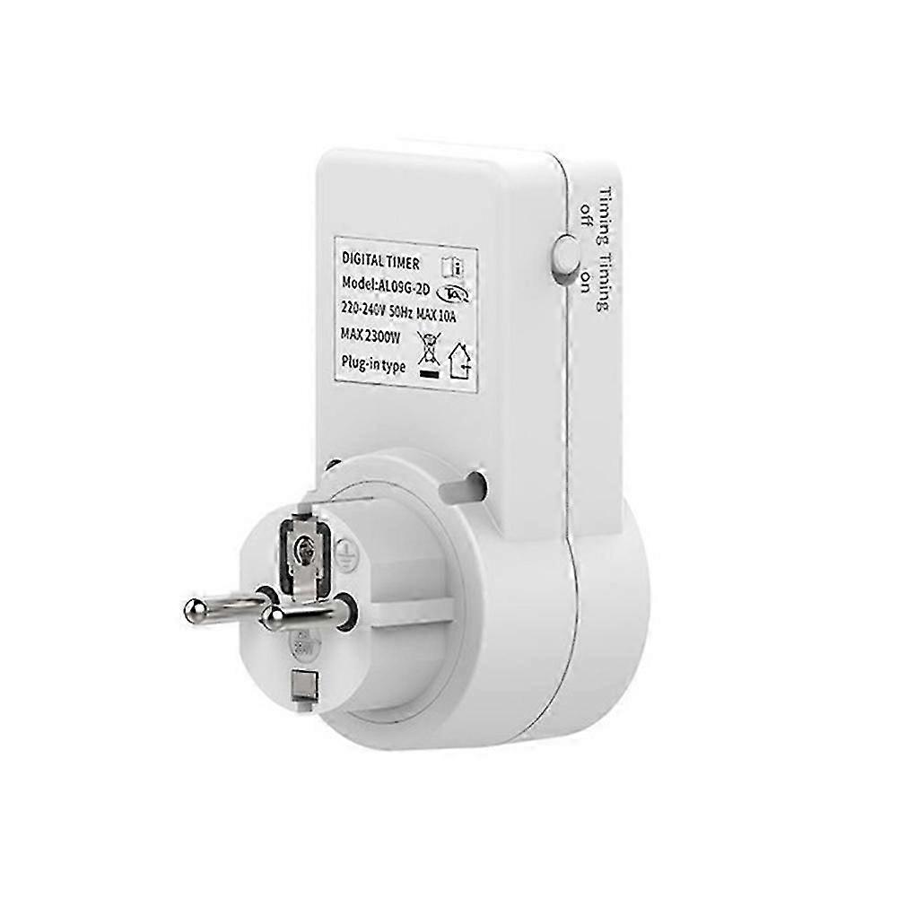 Countdown Switch Two Digit Display Countdown Timer Switch Phone Tablet Computer Charging Time Controller Socket EU Plug