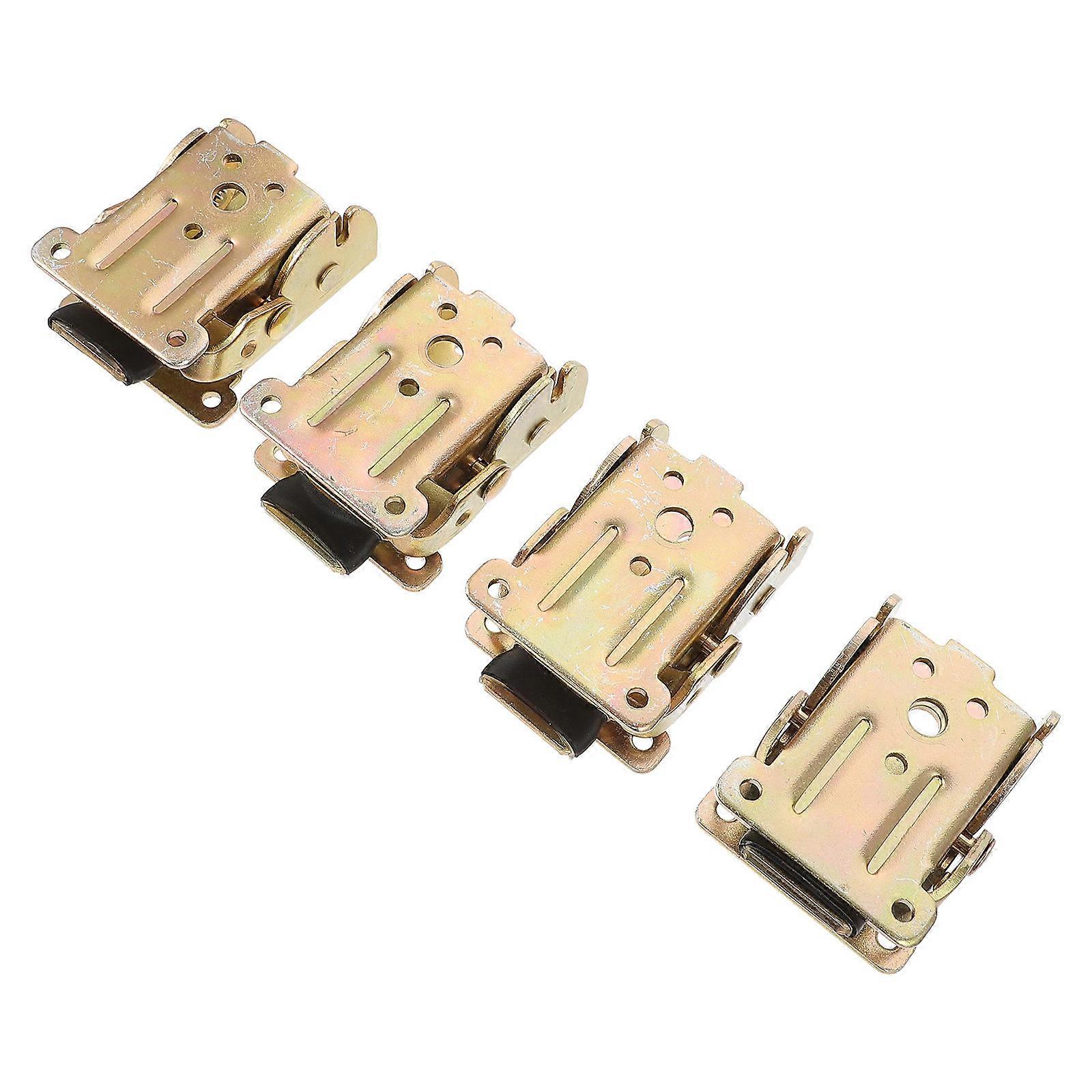 4pcs Sofa Folding Brackets Bed Lock Extension Hinge Metal Table Leg Hinges