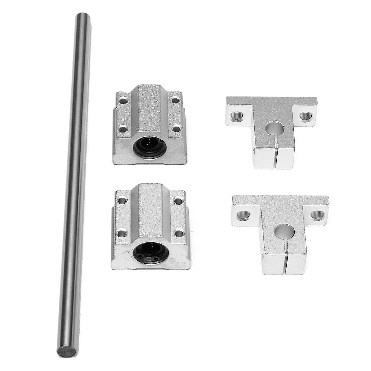 8Mm Shaft Optical Linear Rail 300/400/600mm Length Guide Support Cnc Set