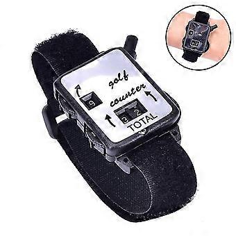 Golf Score Stroke Counter Count Watch Putt Counter Scoring Device With Wristband