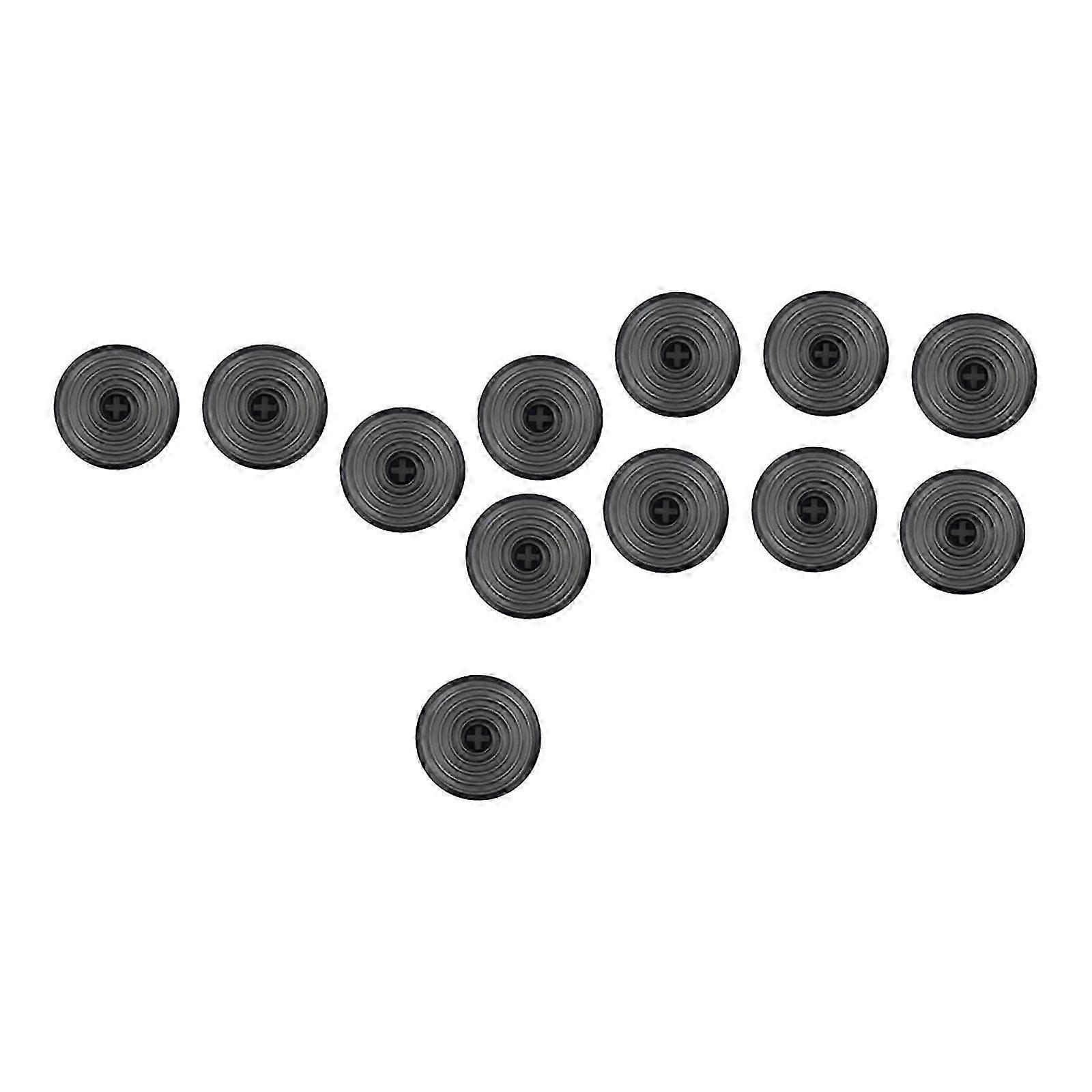 18Pc Replacement Mechanical Button Caps Arcade Stick Push Button Caps for Caps Arcade Button Accessory Translucent green Diameter 25.3mm