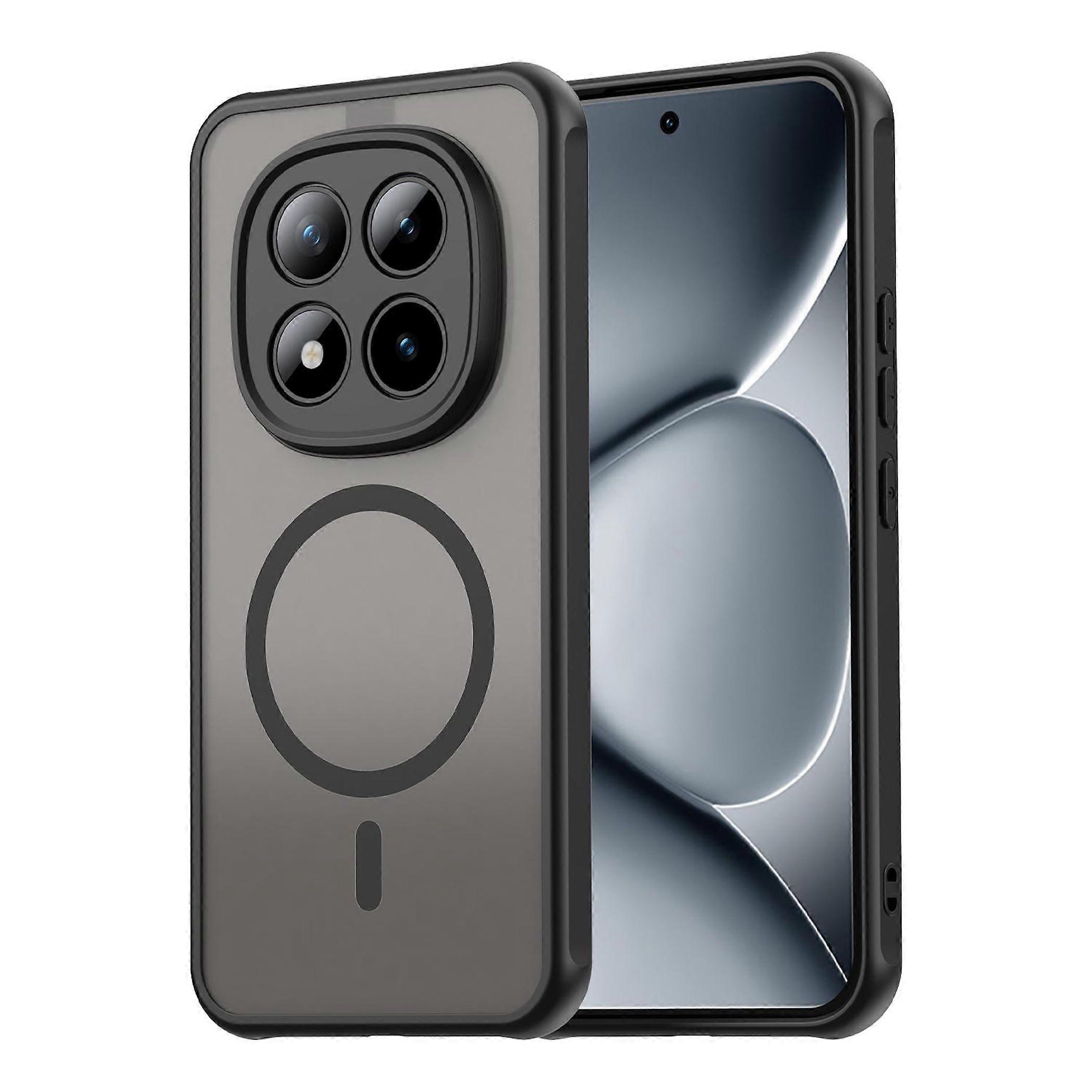 MagSafe Phone Case for Xiaomi Redmi Note 15 Pro 5G Hybrid Camera Protection Black