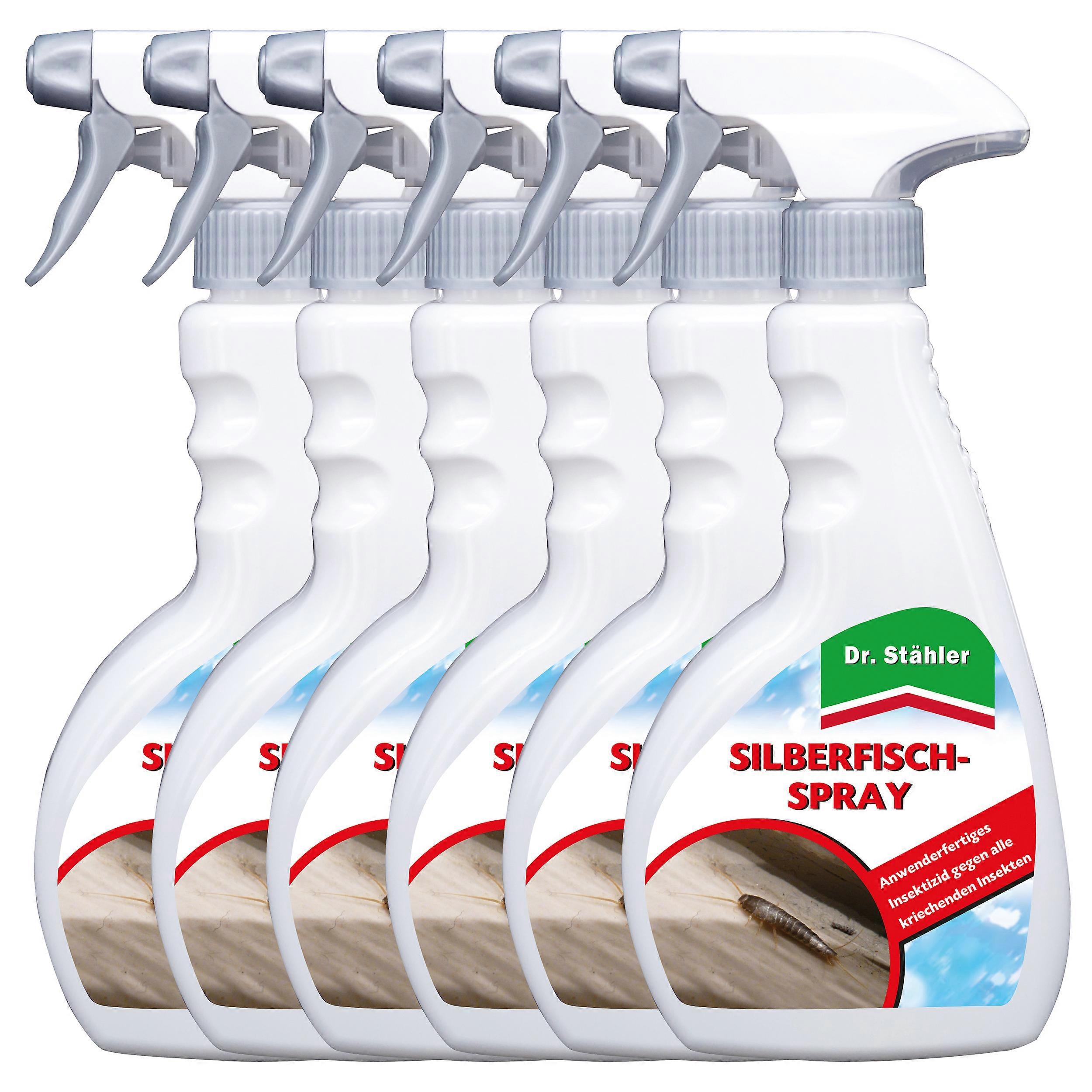 6 x DR. STÄHLER silverfish spray, 500 ml