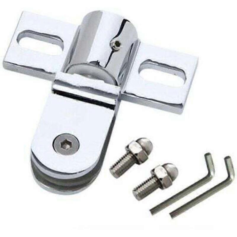 Glass shower door pivot hinge