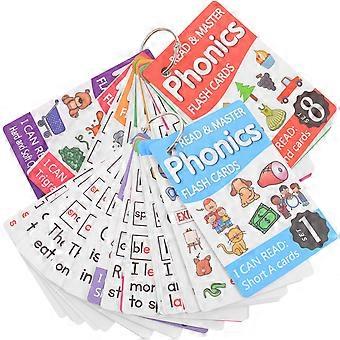 English Spelling Cards for Recognition 1Set Colorful Cards