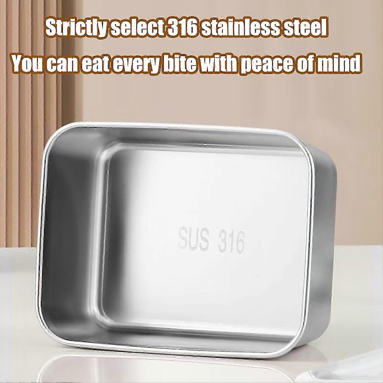 Airtight Seal Stackable Lunch Box for Kitchen & Office Use