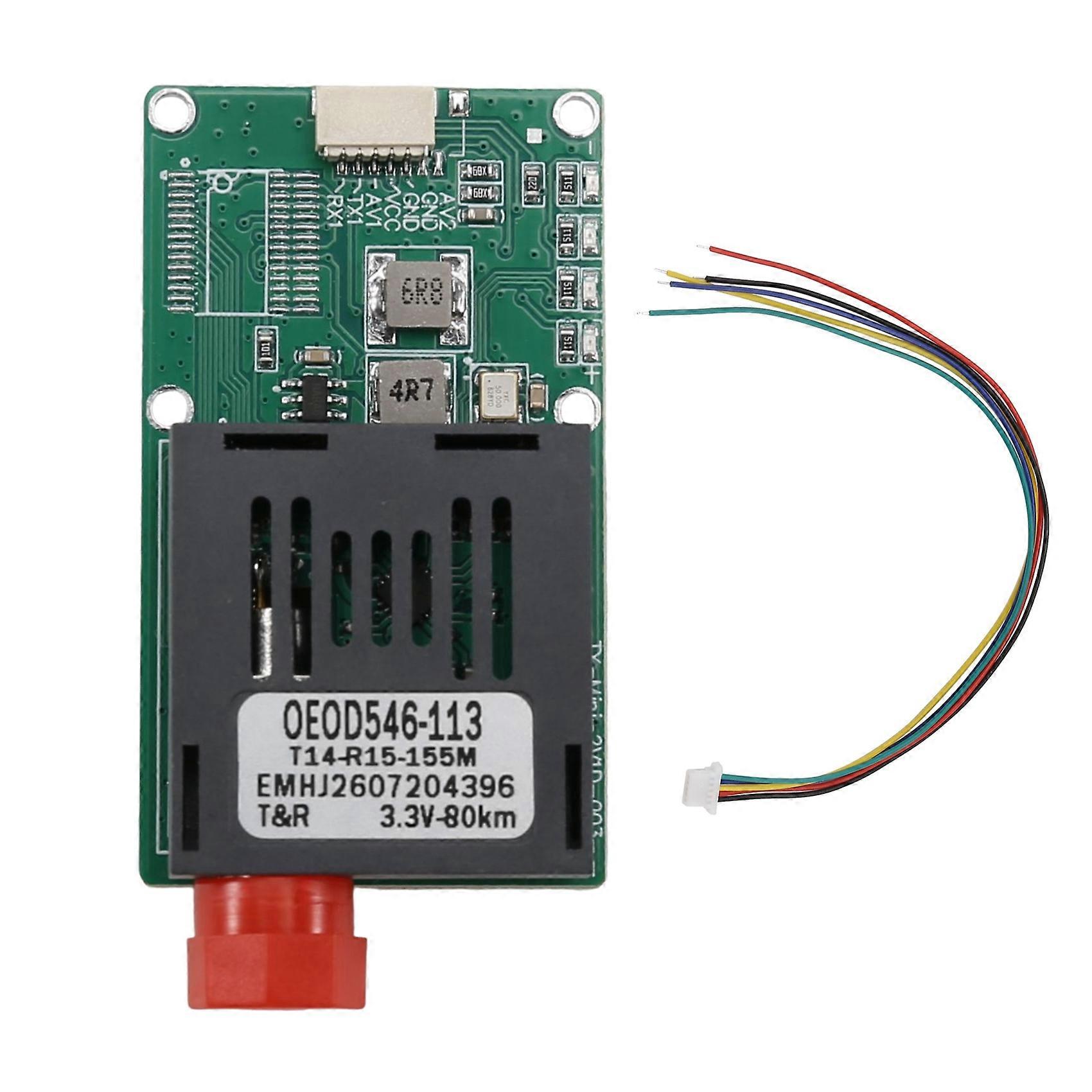 80KM TTL Optical Transmitter Module Optical End Device Dedicated Optical Port TX Module UART/SBUS