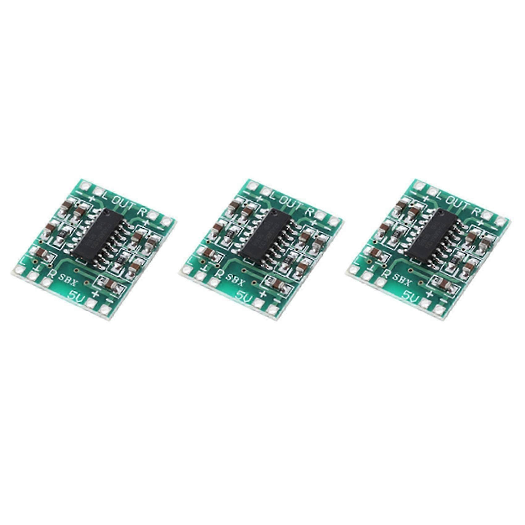 3X PAM8403 Audio Module USB DC 5V Class D Digital Amplifier Board LCD