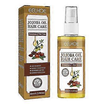 L’huile de soin capillaire de jojoba répare les cheveux secs, lisse les frisottis, abîme les cheveux lisses Essential Oi