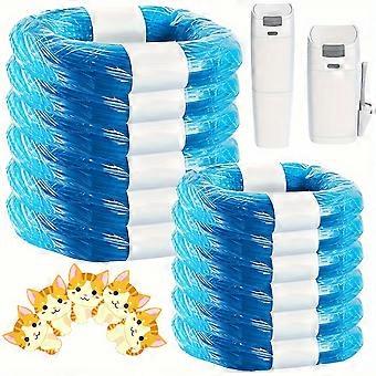 12pcs Cat Litter Refills Bag Compatible with Your Standard Litter Genie/Plus/XL Litter Refill Generic Litter Refills Bag