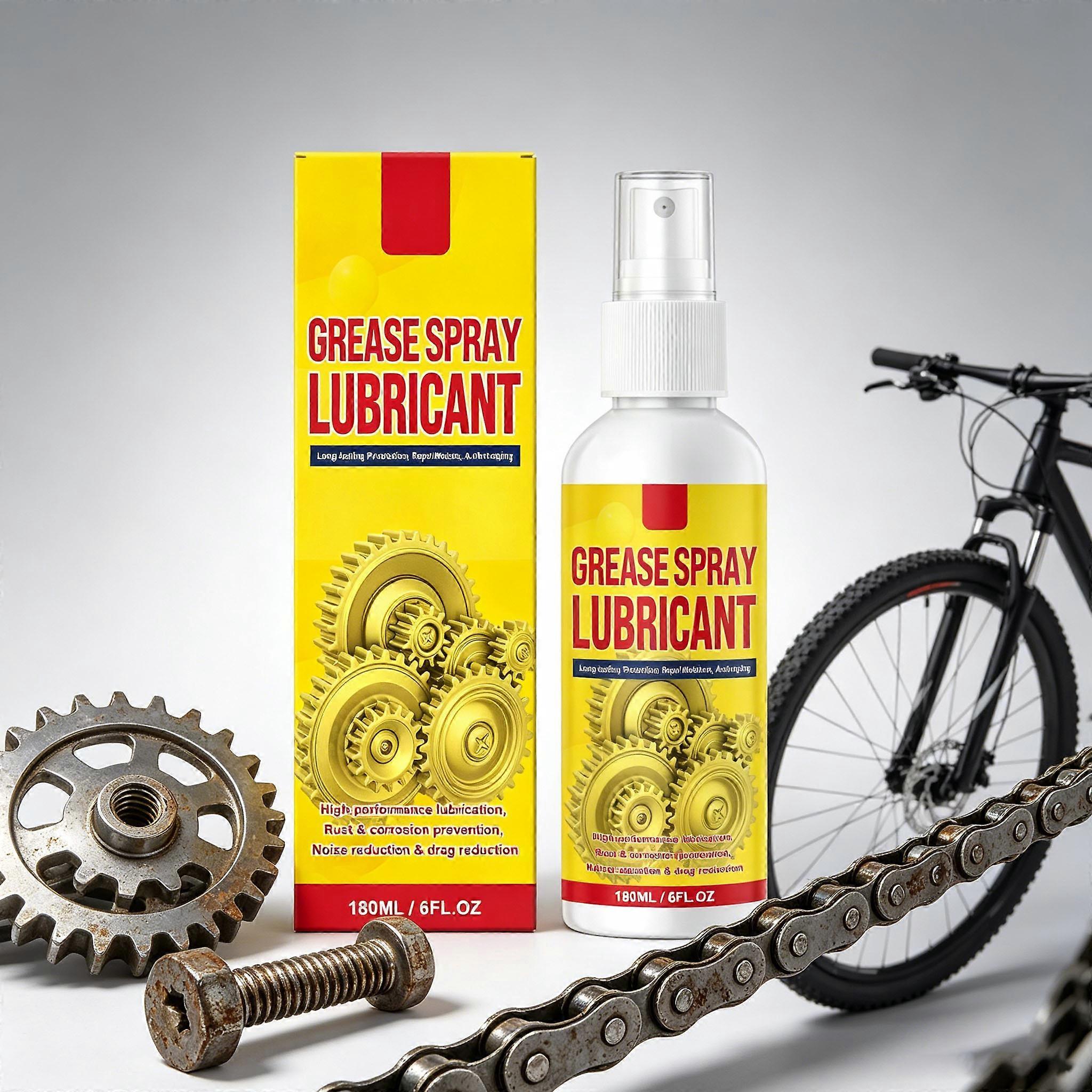 Rust Removal Lubricant Spray Quick Rust Dissolution Anti-Oxidation Surface Polish Relieve Lubricant Multi-purpose Spray Agent