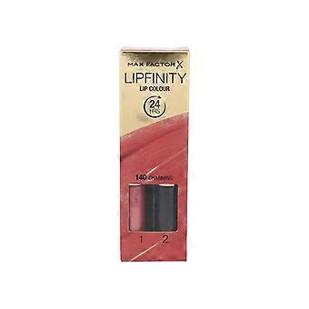 Max Factor Lipfinity 24HRS Lip Colour Lipstick 140 Charming 4.2g