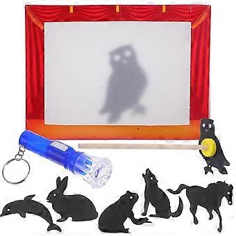 Interactive Shadow Puppets Kit for Kids 1Set DIY Storytelling Toy