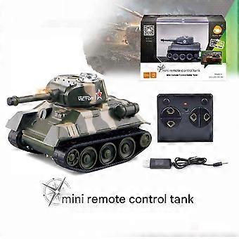 New Mini Remote Control Tank Simulator Four-Way Wireless Charging Children's Remote Control Car Military Toy