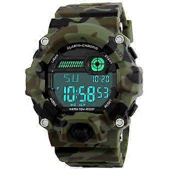 Digital Watch for Kids, Sports Military Watch for Boys, with Alarm/Timer/Shock Resistant, 5 Strips SDI