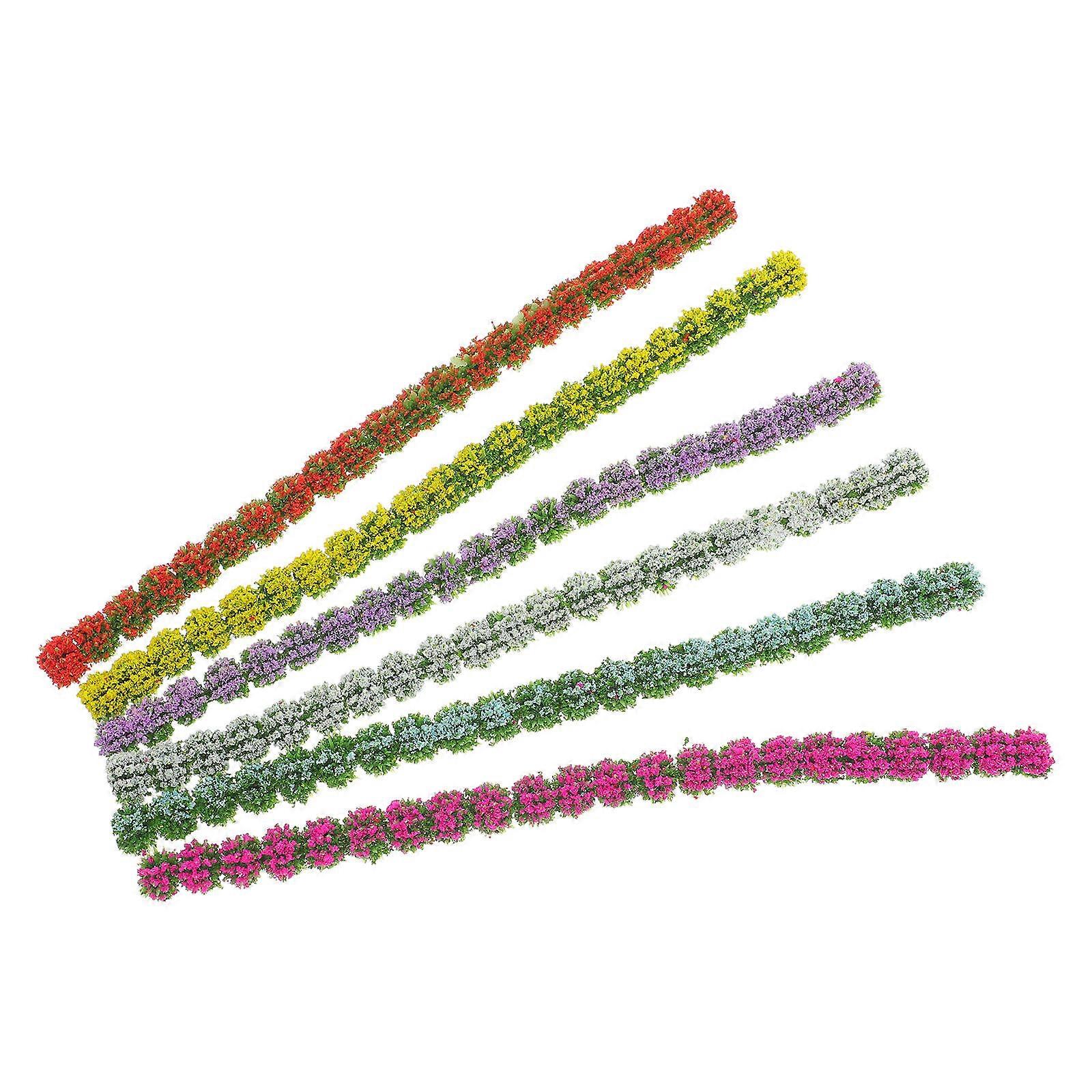 Plastic Miniature Simulation Branches for DIY Decor 72Pcs Assorted Color